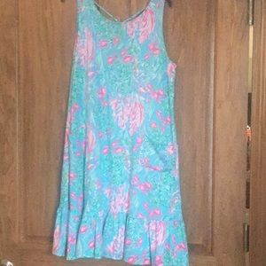 EUC Lilly Pulitzer Sleeveless Pima Cotton Dress, size M